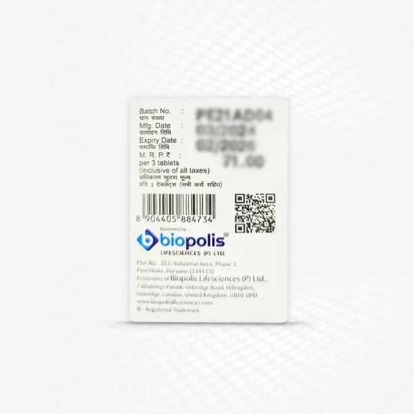 Azipolis® -500 Blister Back