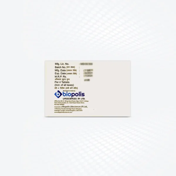 Total-D3 Tablets Back
