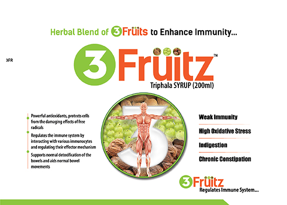 Catalog 3Fruitz Triphala Syrup 200ml