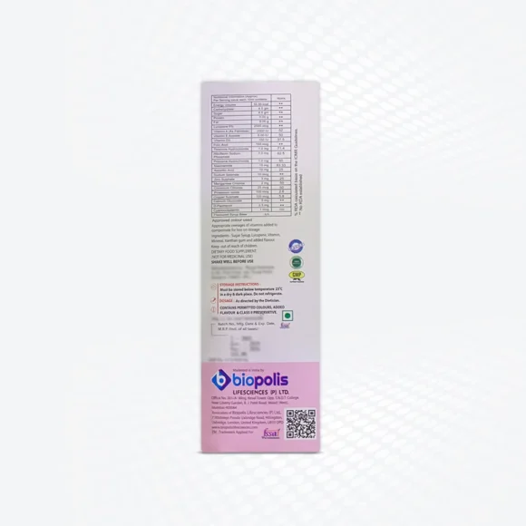 Bitcoin™ Syrup 225 ML Back 580x580