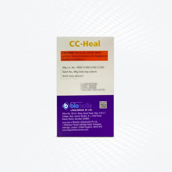CC- Heal Softgel Capsules Back