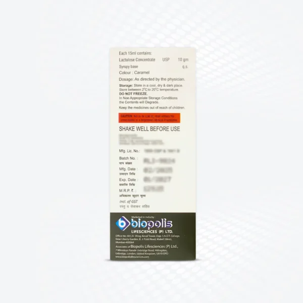 DFAC Solution 100ML Back