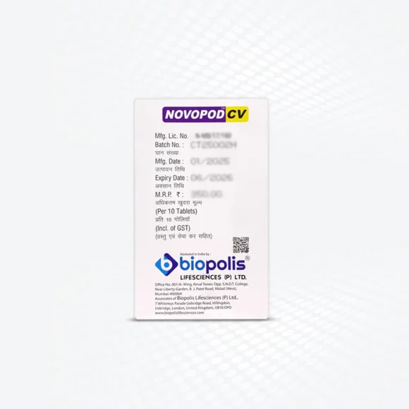 NOVOPOD™ CV Back 2 580x580