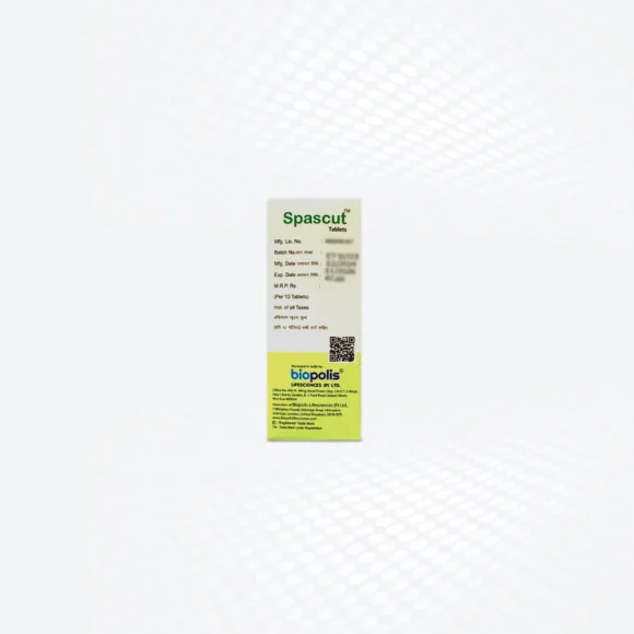 Spascut™ Tablets Back 580x580