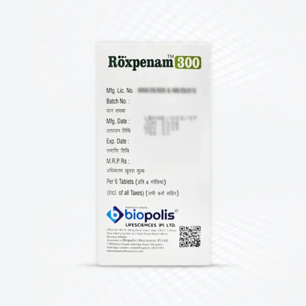 Roxpenam 300 Alum Pack Back