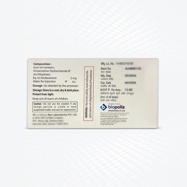 CODEON® Injection Back
