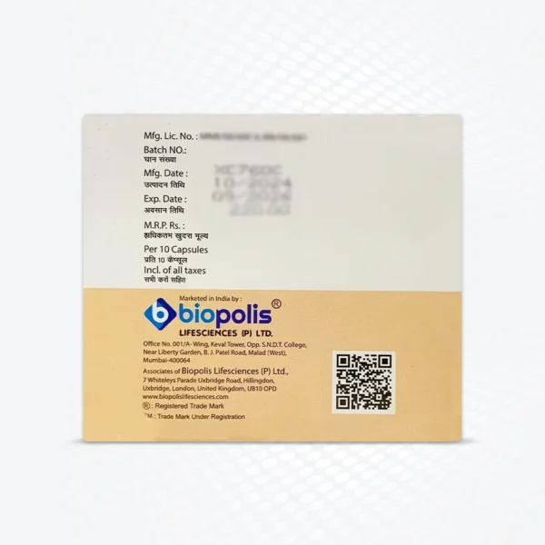 Pepulcer™-DSR Capsules Back