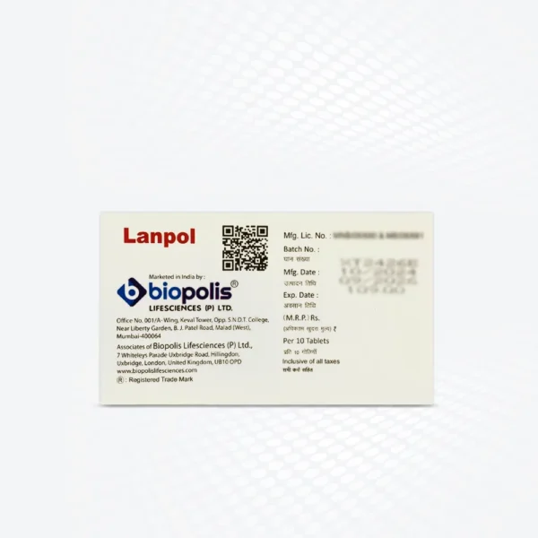 Lanpol Tablets Back