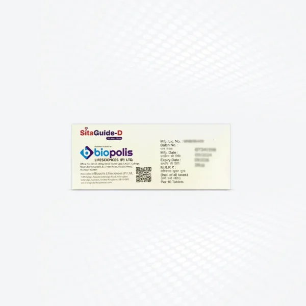 SitaGuide -D Tablets Back