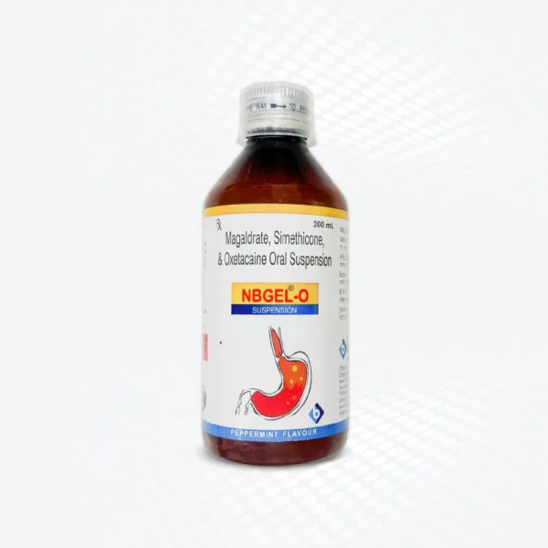 NBGEL®-O SUSPENSION Peppermint Flavour 200ml