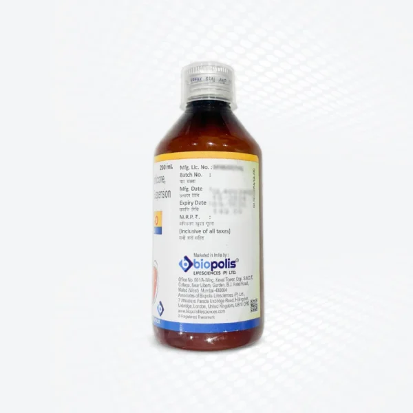 NBGEL®-O SUSPENSION Peppermint Flavour 200ml Back