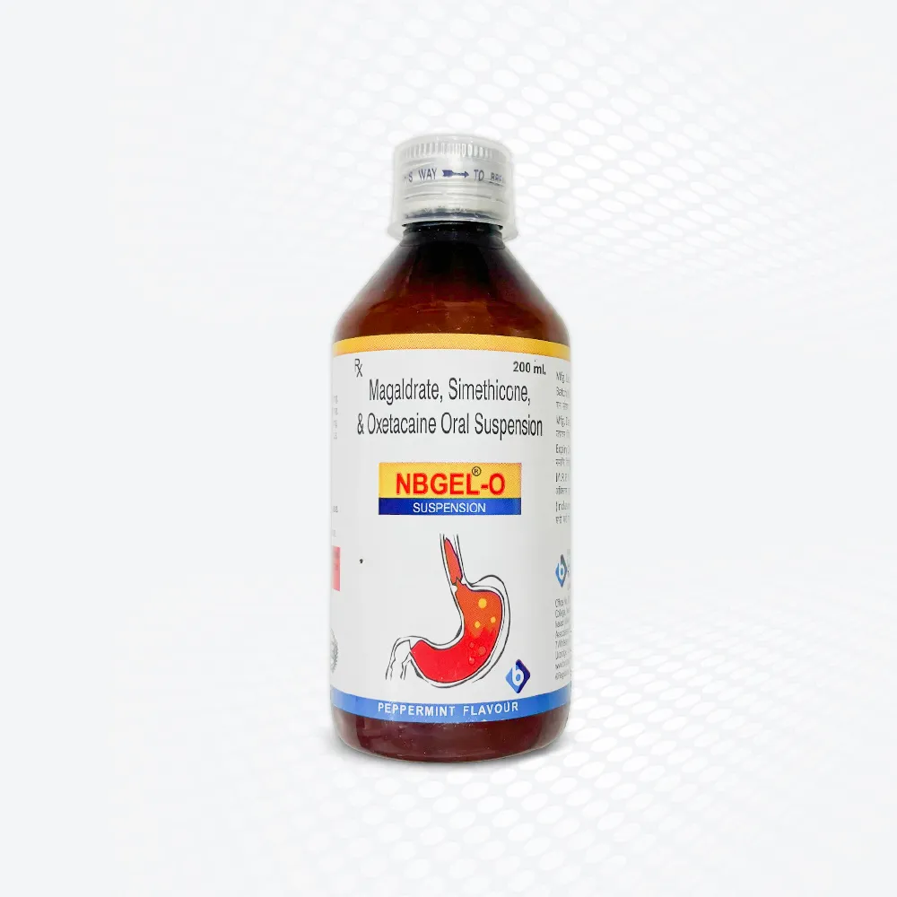 NBGEL®-O SUSPENSION Peppermint Flavour 200ml