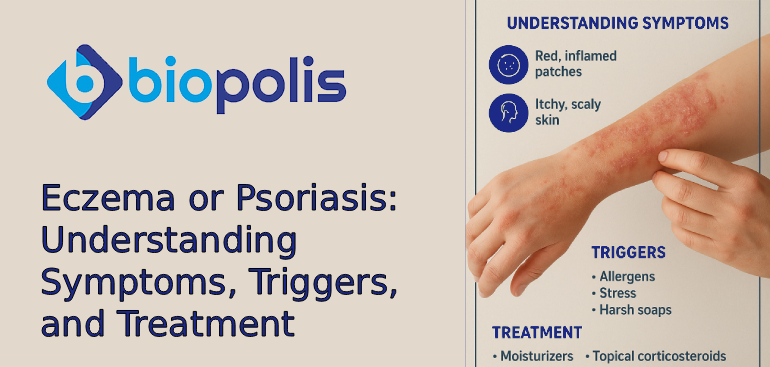 Eczema or Psoriasis: Understanding Symptoms, Triggers, and Treatment