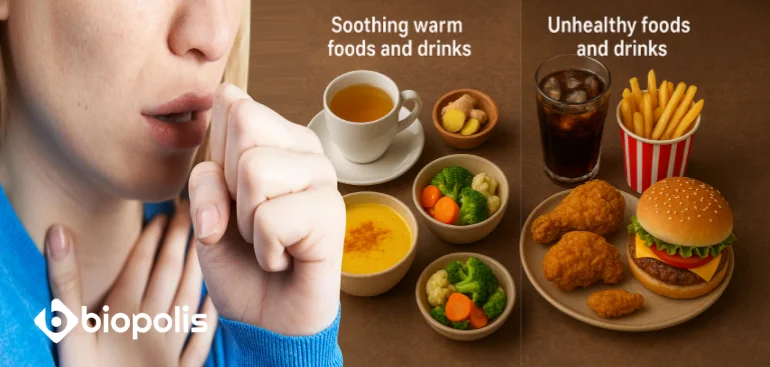 What to Eat and What to Skip During a Cough?